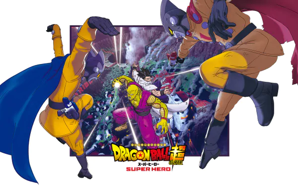 Anime Dragon Ball Super: Super Hero HD Desktop Wallpaper | Background Image