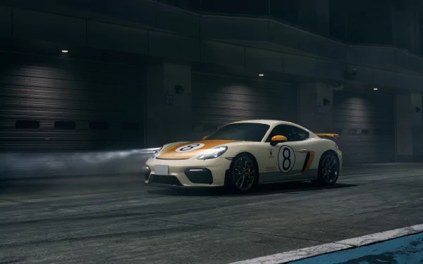 vehicle Porsche 718 Cayman GT4 HD Desktop Wallpaper | Background Image