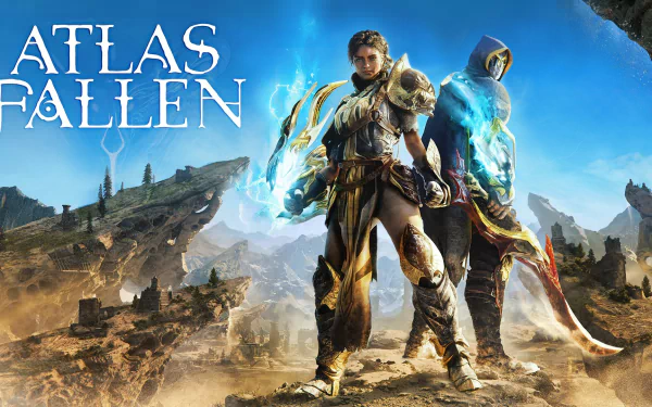 video game Atlas Fallen HD Desktop Wallpaper | Background Image