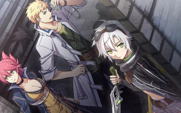 Toval Randonneur Sara Valestin Fie Claussell video game The Legend of Heroes: Trails of Cold Steel HD Desktop Wallpaper | Background Image