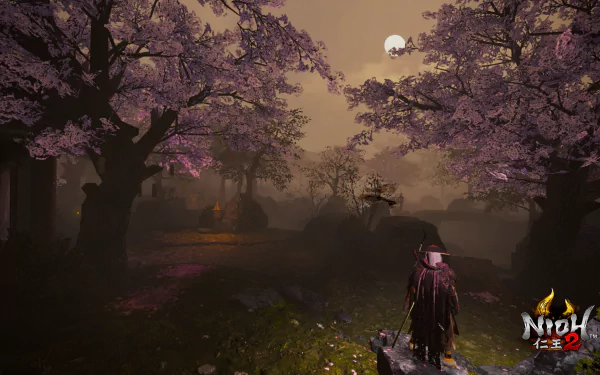  Nioh 2 Cherry Blossom Viewing in Daigo 🌸 [Dream Of The Demon]