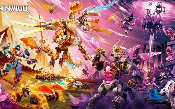 TV Show Lego Ninjago: Masters Of Spinjitzu HD Desktop Wallpaper | Background Image