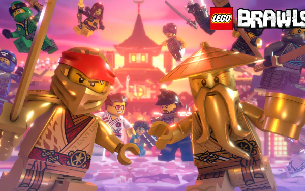 video game LEGO Brawls HD Desktop Wallpaper | Background Image