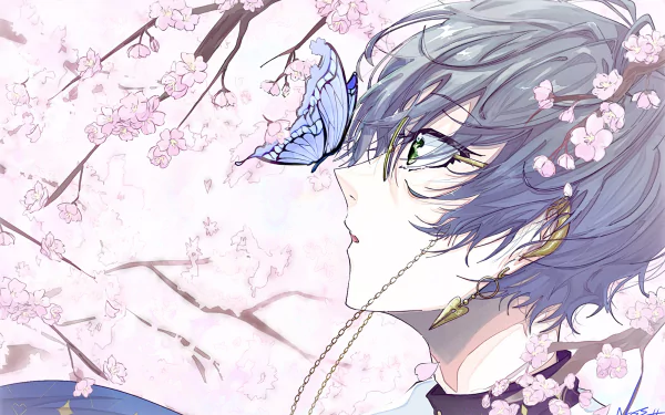 Luxiem Ike Eveland Anime Virtual Youtuber HD Desktop Wallpaper | Background Image