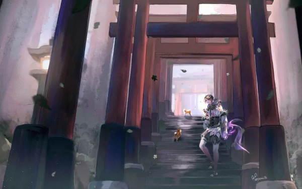 Luxiem Shu Yamino Anime Virtual Youtuber HD Desktop Wallpaper | Background Image