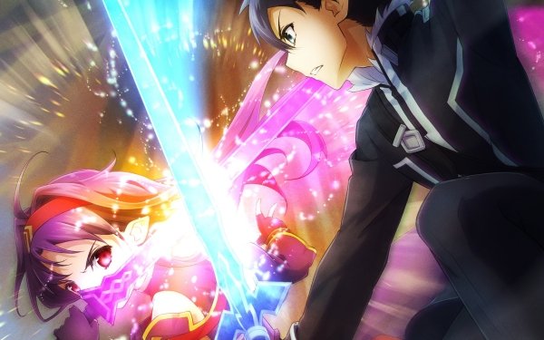 Anime Sword Art Online Yuuki Konno Kirito HD Wallpaper | Background Image