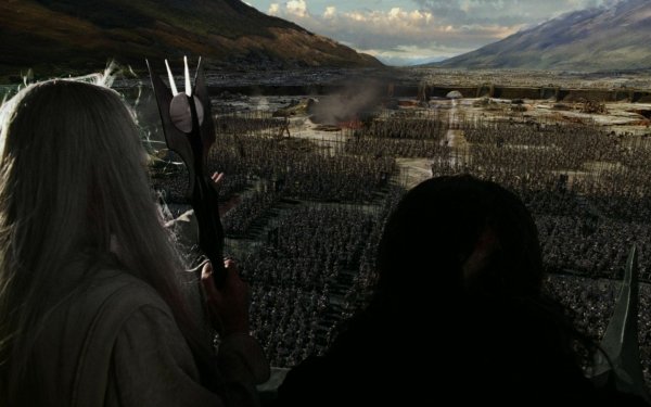 Movie The Lord of the Rings: The Two Towers The Lord of the Rings Movies Saruman HD Wallpaper | Background Image