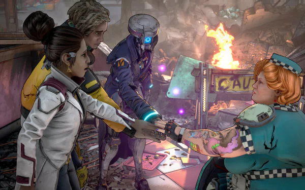 video game New Tales from the Borderlands HD Desktop Wallpaper | Background Image