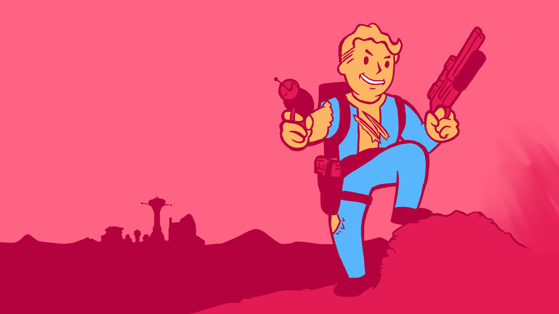 Débardeur Fallout Vault Boy - Vêtement Gamer Officiel, Léger, Coupe Classique, Pour Fans De Jeux Vidéo