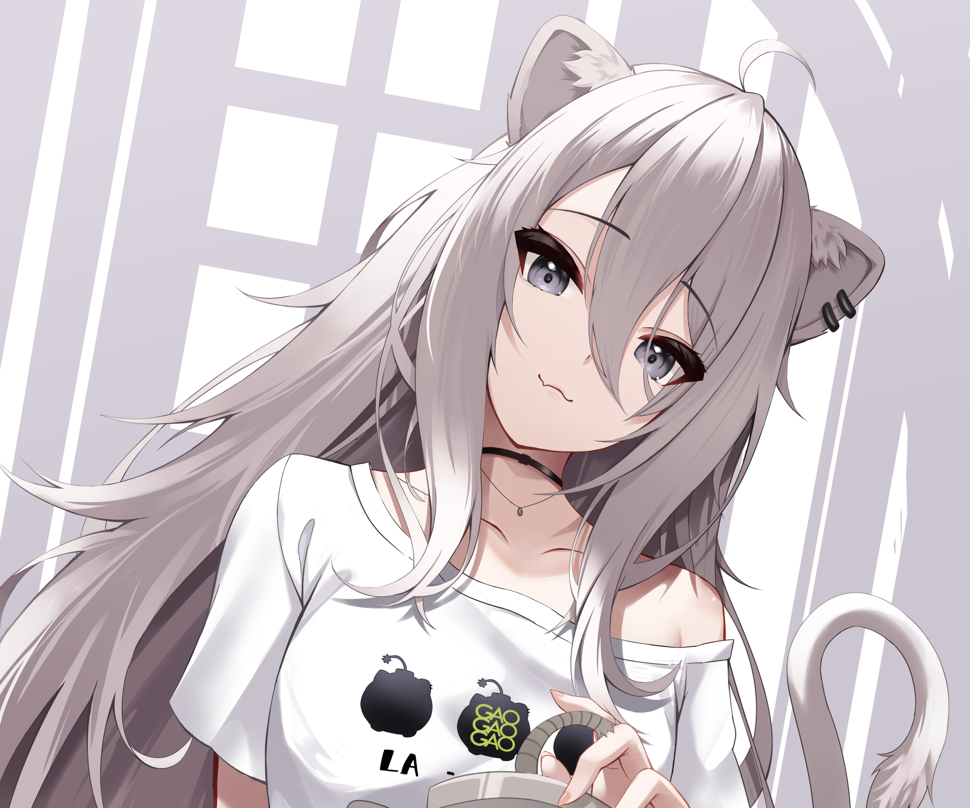 Download Hololive Shishiro Botan Anime Virtual Youtuber 4k Ultra HD Wallpaper