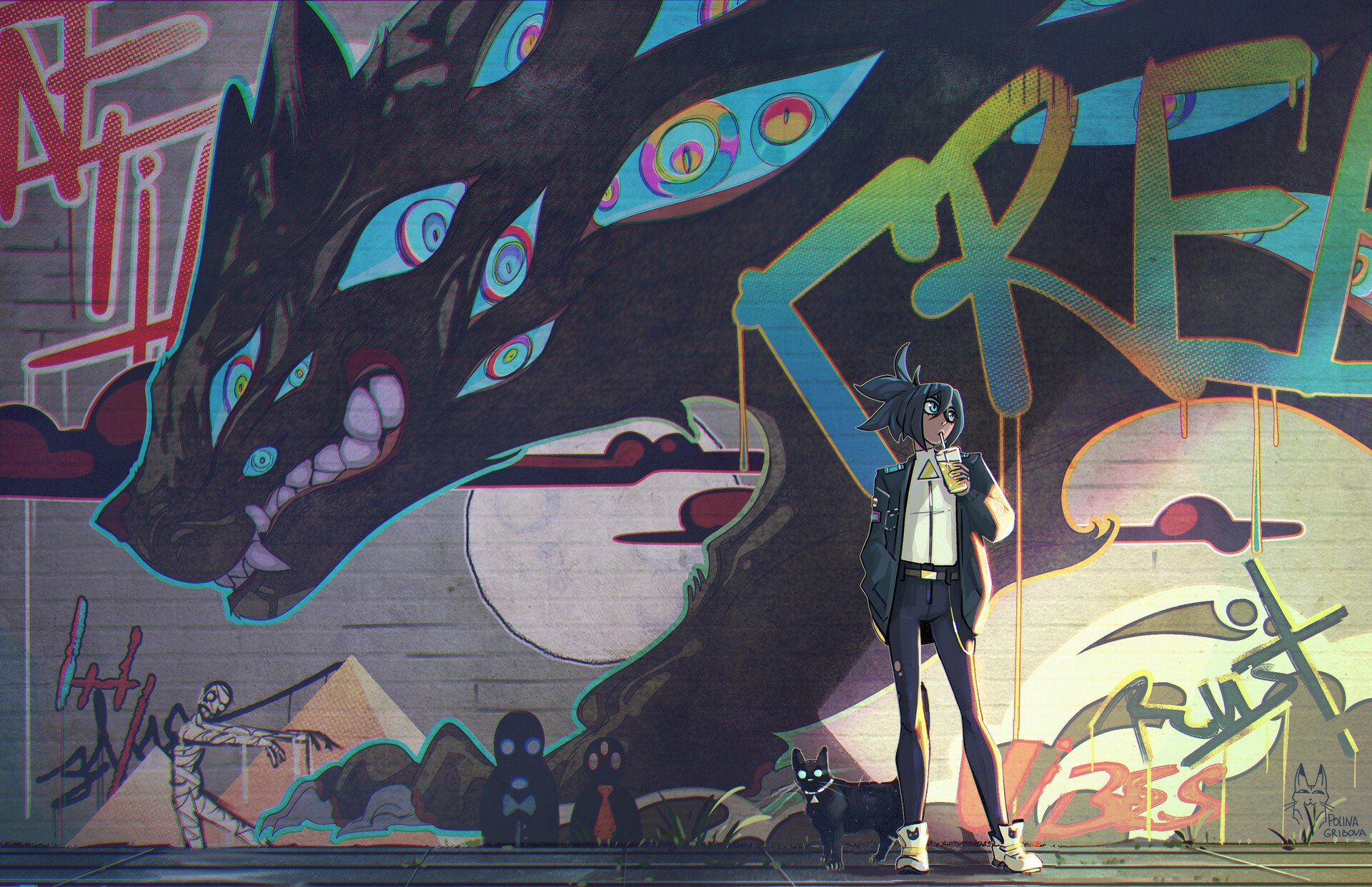 Download Fantasy Woman HD Wallpaper by Polina Gribova