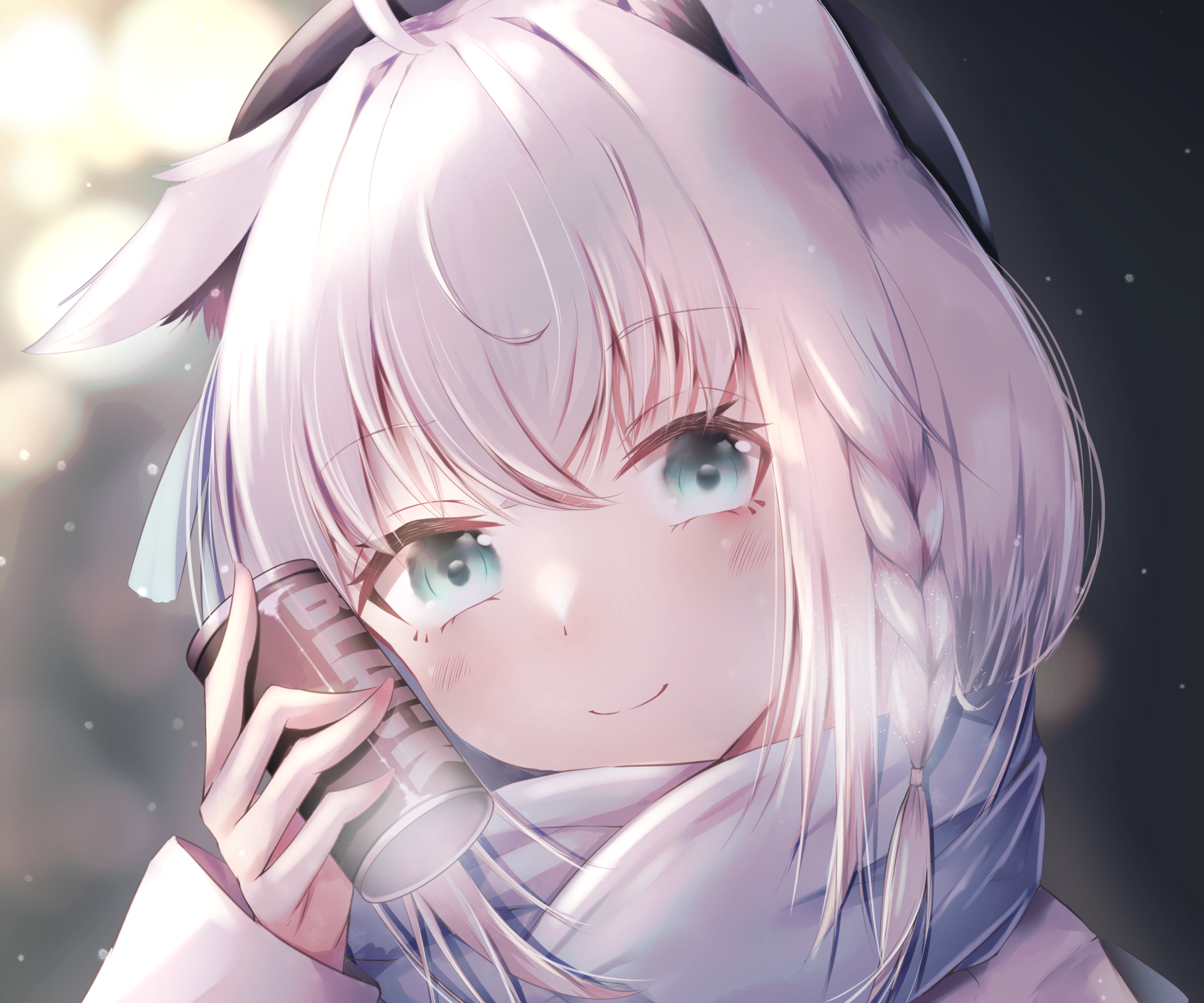 Download Hololive Shirakami Fubuki Anime Virtual Youtuber HD Wallpaper