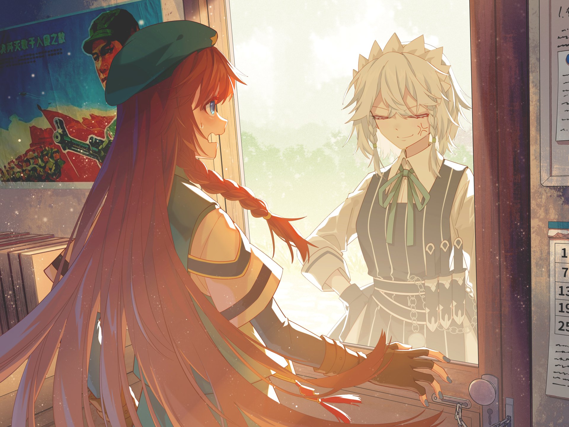 Download Sakuya Izayoi Hong Meiling Anime Touhou 4k Ultra HD Wallpaper