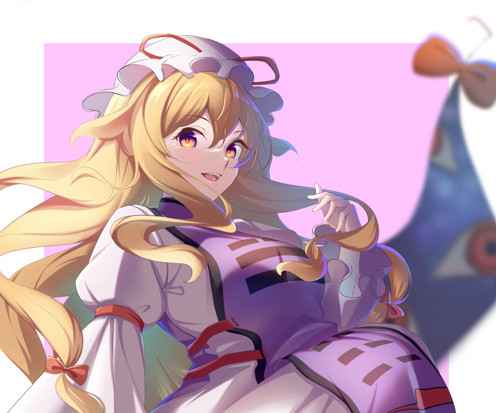 Download Yukari Yakumo Anime Touhou HD Wallpaper