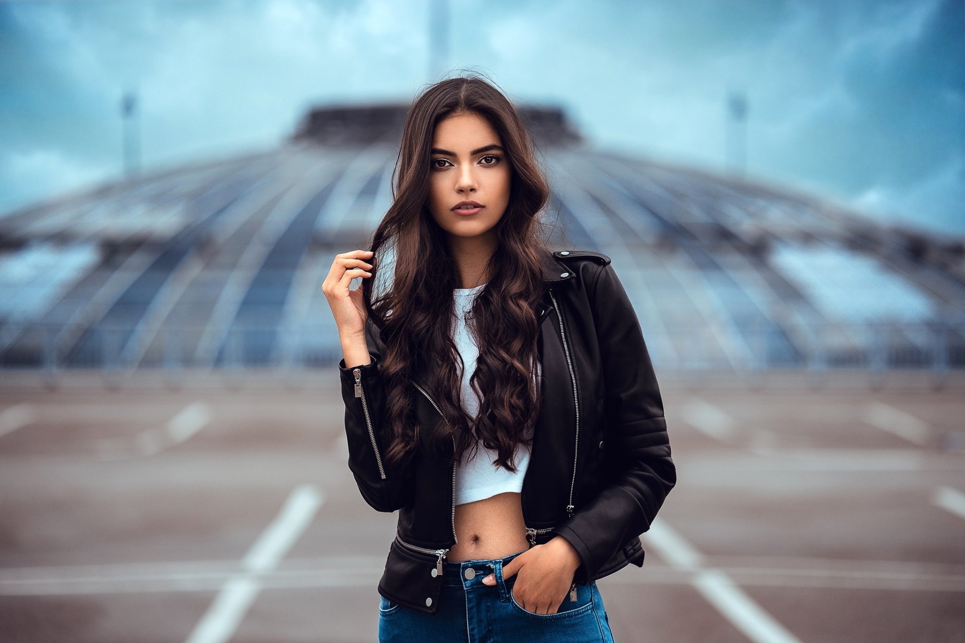 Download Woman Model HD Wallpaper by Anatoly Oskin