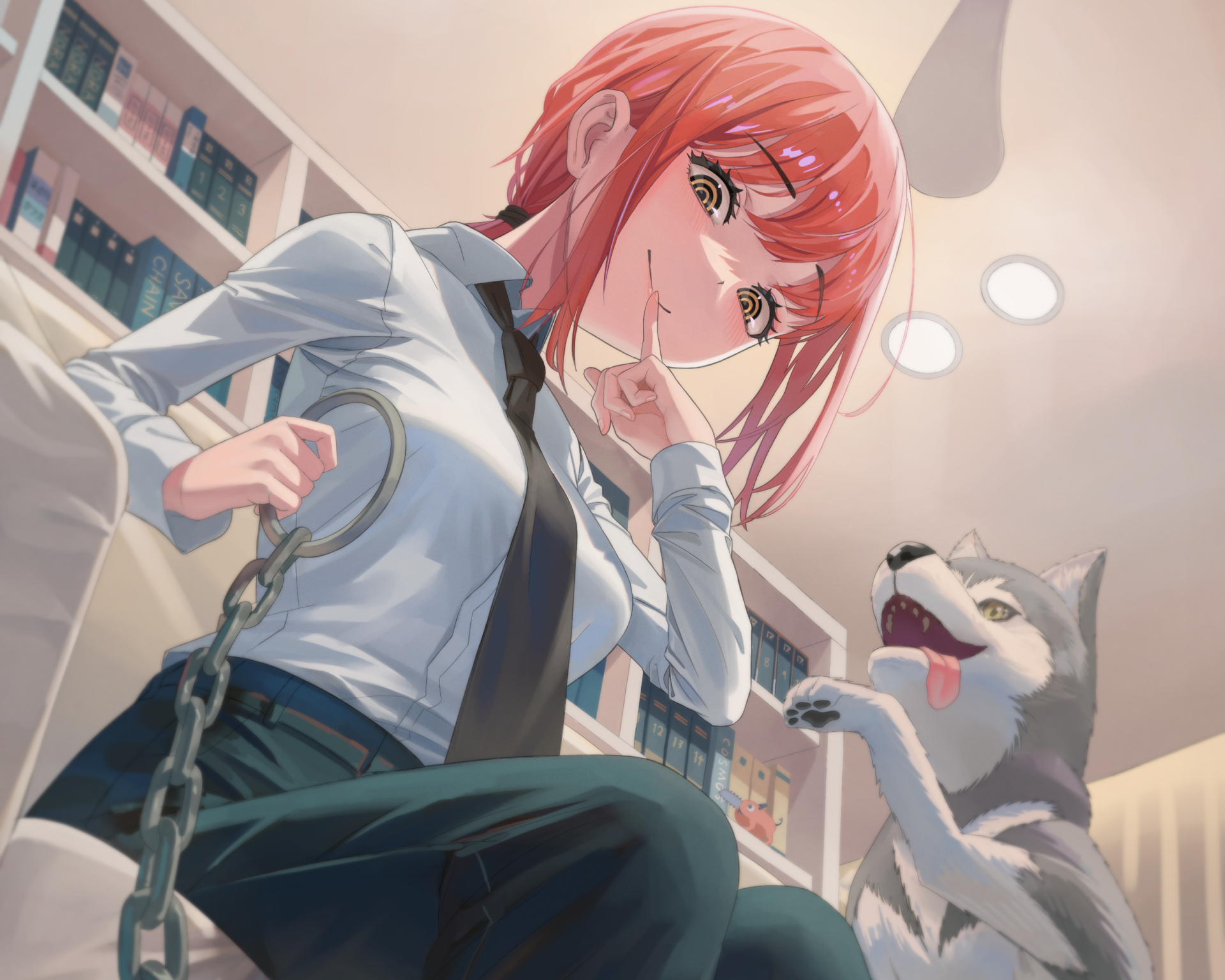 Download Makima (Chainsaw Man) Anime Chainsaw Man HD Wallpaper by Ranari