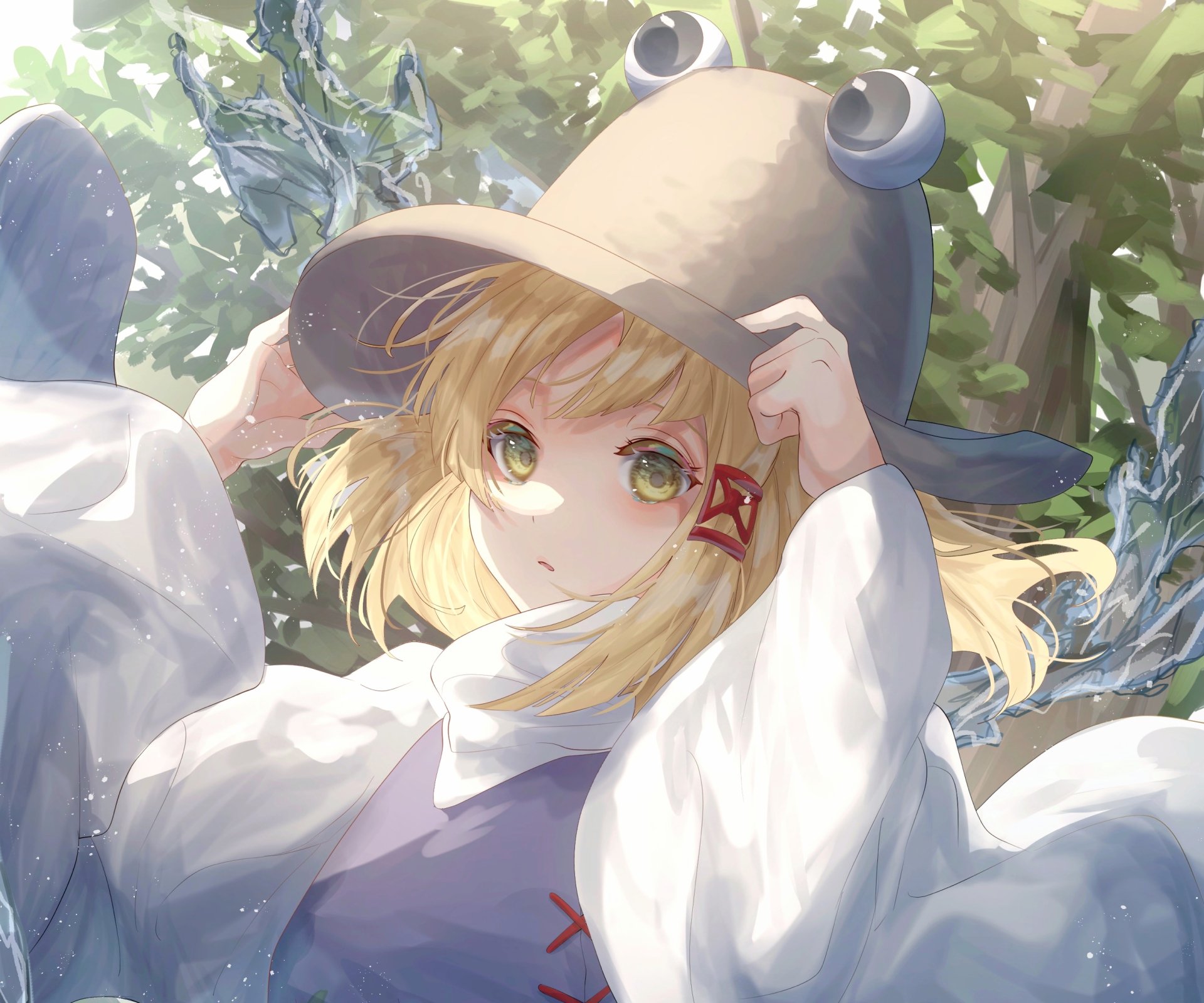 Download Suwako Moriya Anime Touhou HD Wallpaper