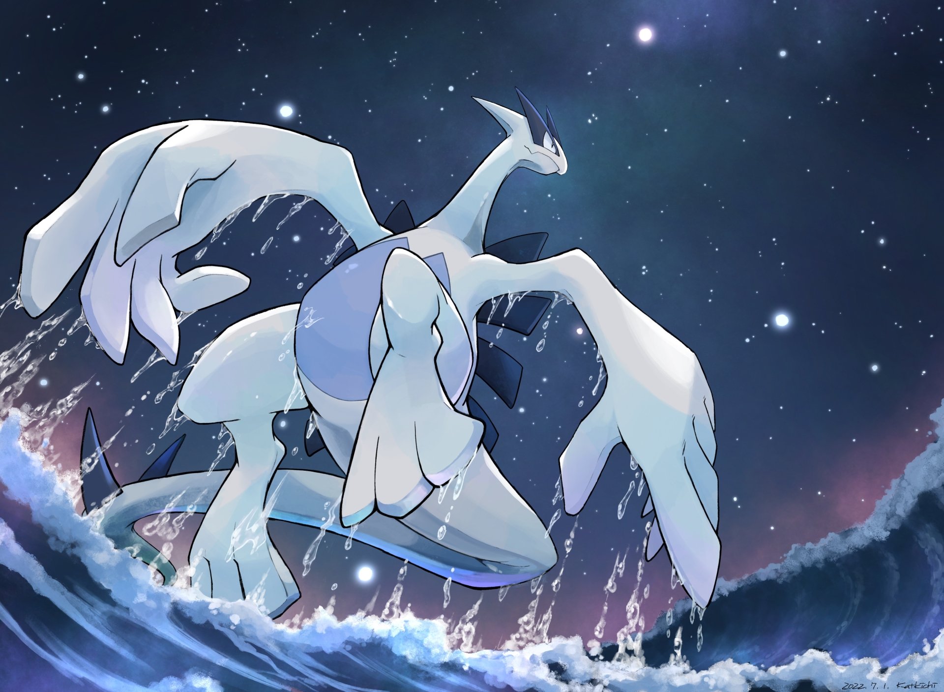 Download Lugia (Pokémon) Video Game Pokemon 4k Ultra HD Wallpaper