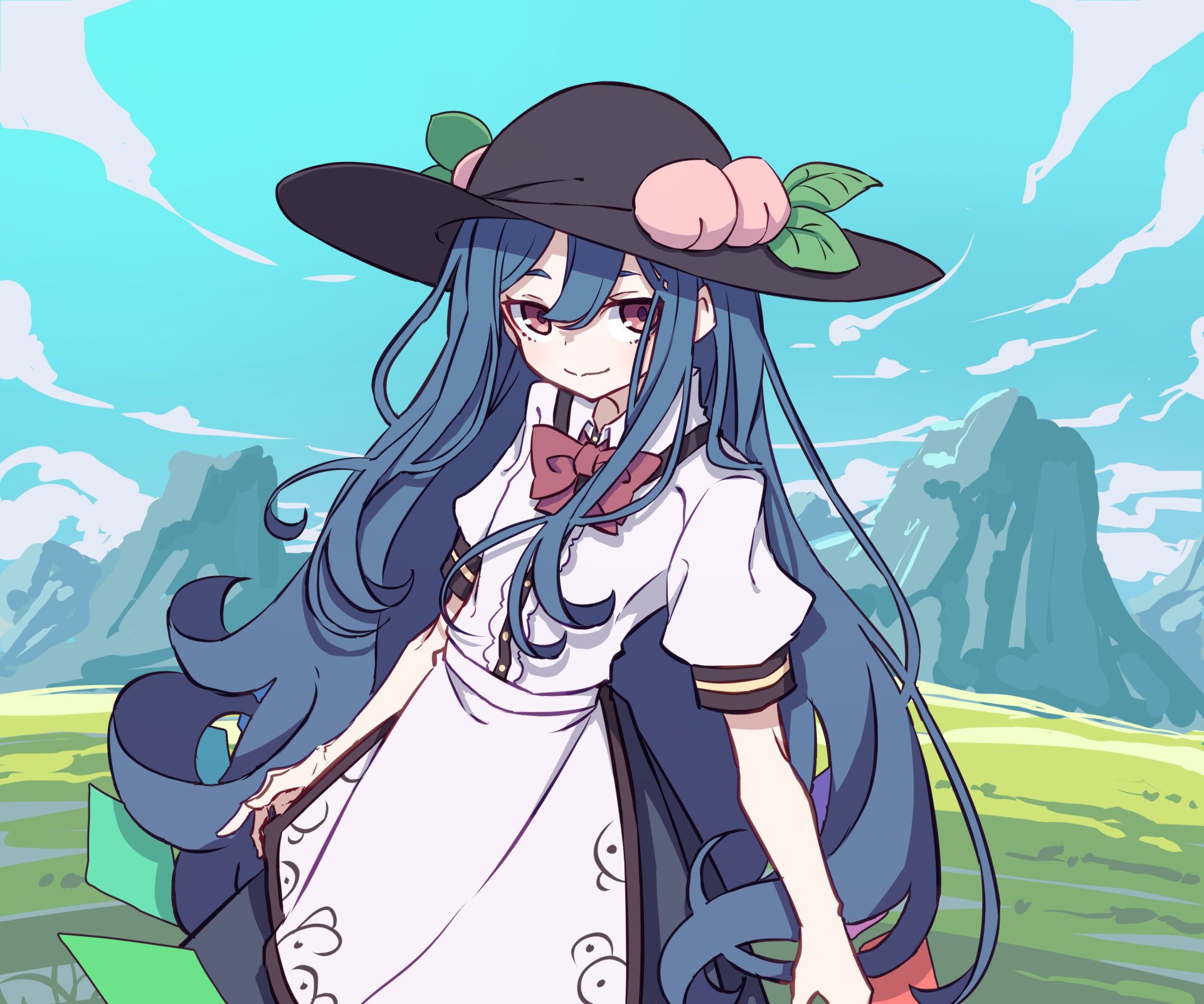 Download Tenshi Hinanai Anime Touhou HD Wallpaper