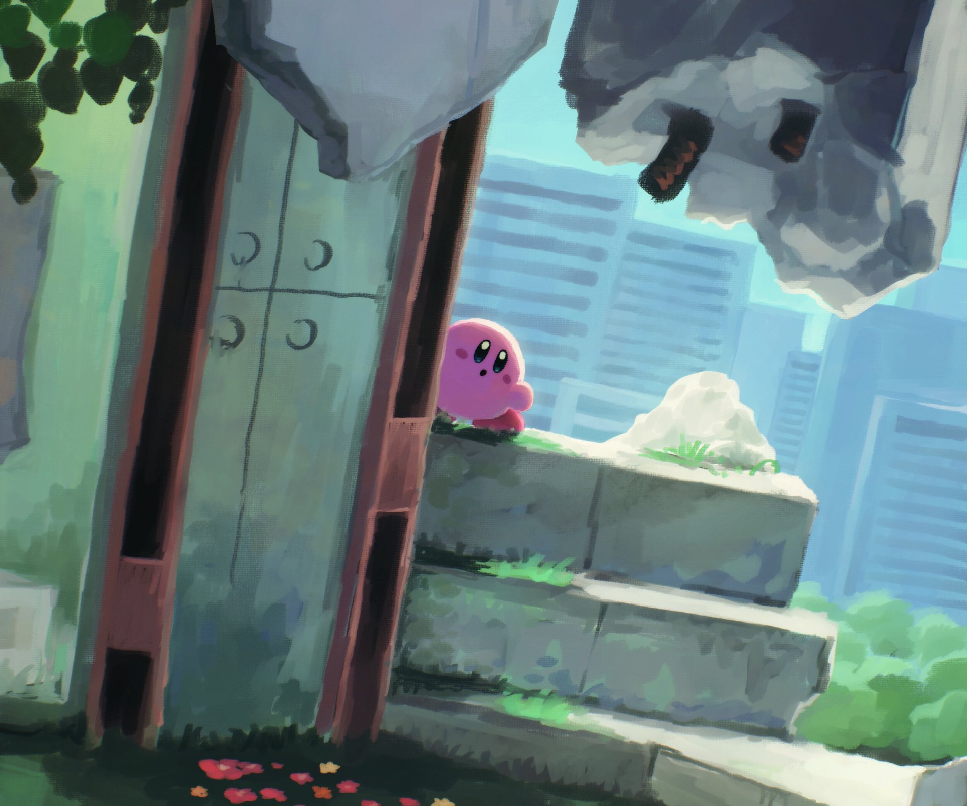 Video Game Kirby HD Wallpaper by すびかか