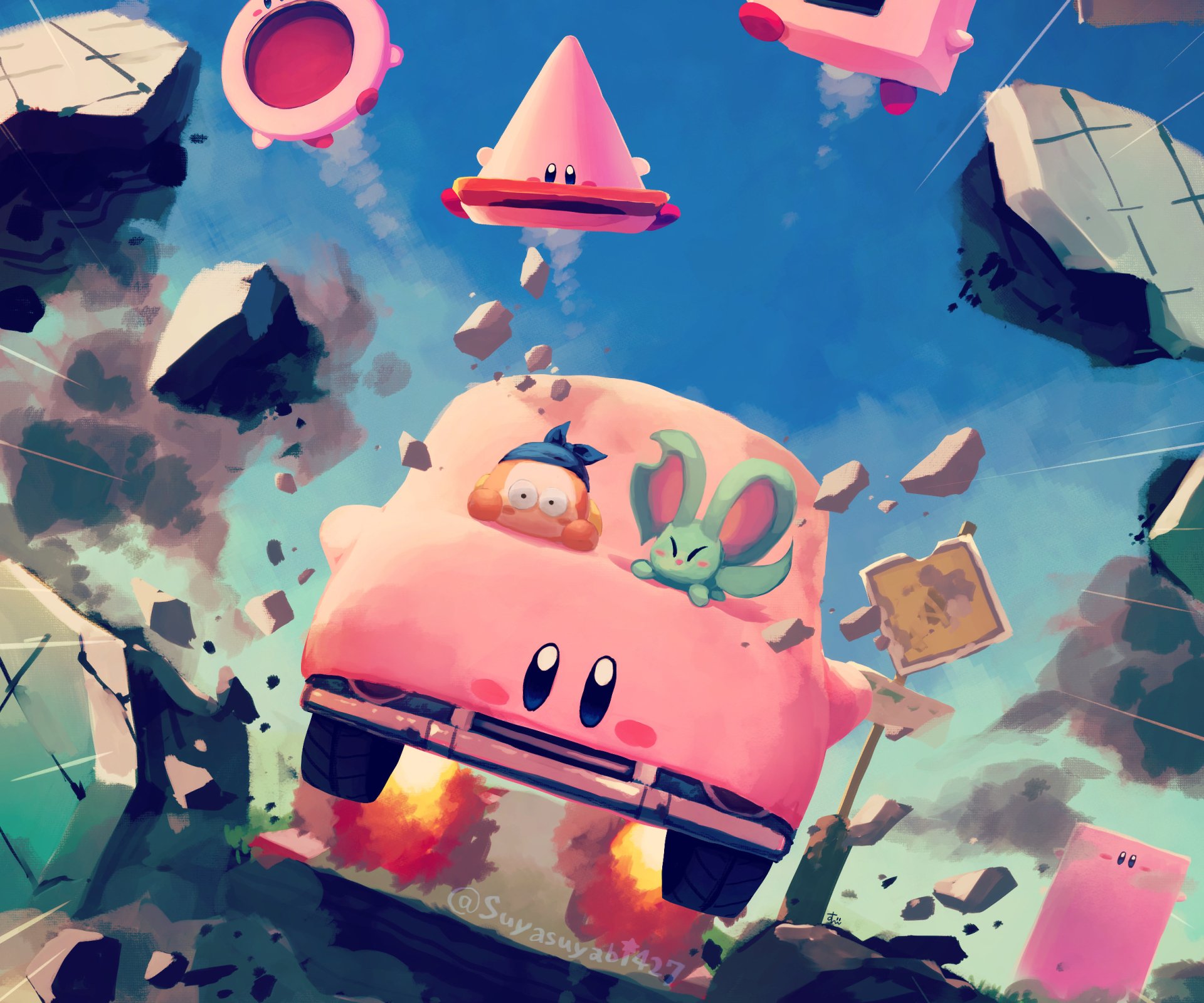 Steam Workshop::Cozy Kirby Wallpaper