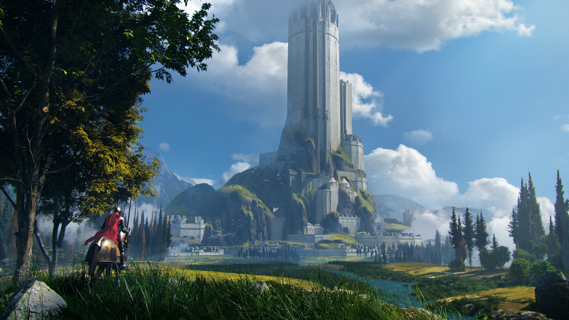 Download Fantasy Castle 4k Ultra HD Wallpaper by sathish kumar