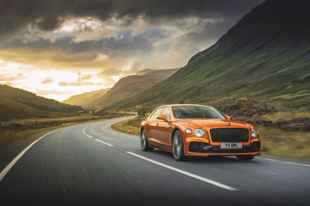 vehicle Bentley Flying Spur HD Desktop Wallpaper | Background Image