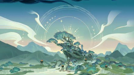 Sumeru (Genshin Impact) video game Genshin Impact HD Desktop Wallpaper | Background Image