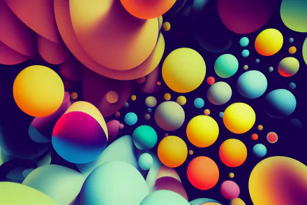  Abstract bubble wallpaper