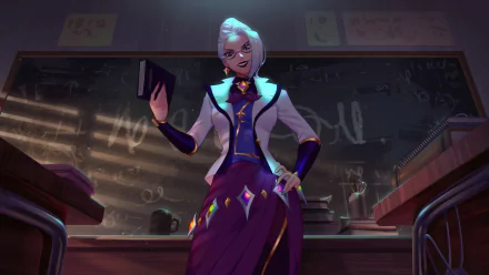  Morgana's Classroom by Dawn Ang