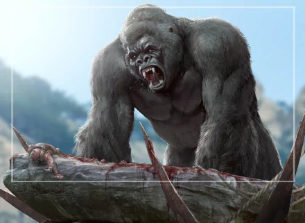 fantasy King Kong HD Desktop Wallpaper | Background Image
