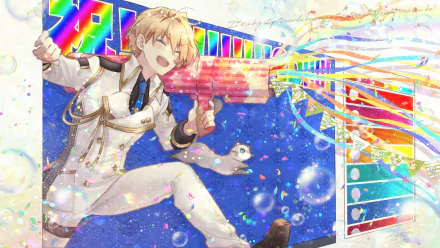 Holostars Kishido Temma Anime Virtual Youtuber HD Desktop Wallpaper | Background Image