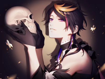 Luxiem Shu Yamino Anime Virtual Youtuber HD Desktop Wallpaper | Background Image