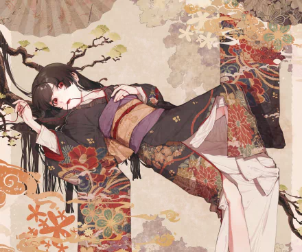Ai Enma Anime Jigoku Shōjo HD Desktop Wallpaper | Background Image
