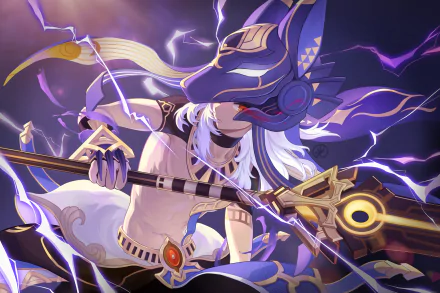 Cyno (Genshin Impact) video game Genshin Impact HD Desktop Wallpaper | Background Image