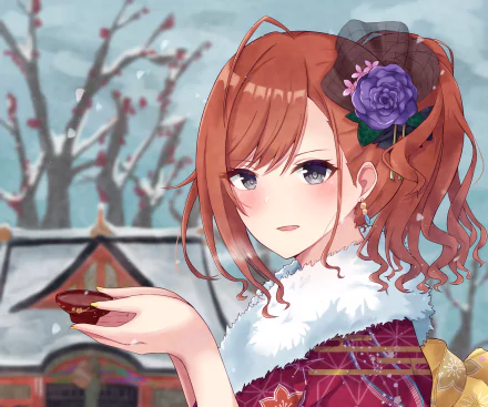 Natsuha Arisugawa Anime The iDOLM@STER: Shiny Colors HD Desktop Wallpaper | Background Image