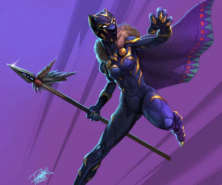 Shuri (Marvel Comics) movie Black Panther: Wakanda Forever HD Desktop Wallpaper | Background Image