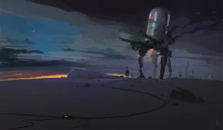 Sci Fi robot HD Desktop Wallpaper | Background Image