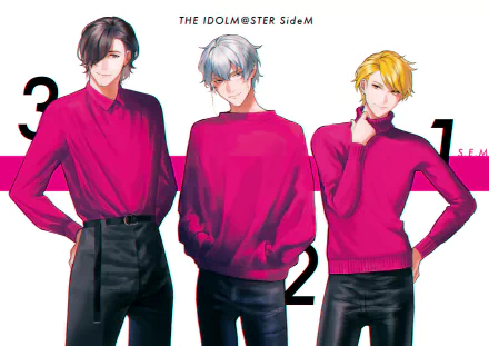 Michio Hazama Jiro Yamashita Rui Maita Anime THE iDOLM@STER: SideM HD Desktop Wallpaper | Background Image
