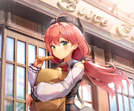 hololive Sakura Miko Anime Virtual Youtuber HD Desktop Wallpaper | Background Image