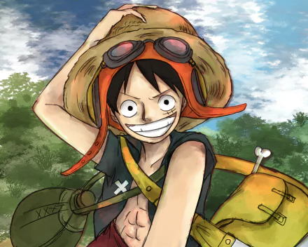 Monkey D. Luffy Anime One Piece HD Desktop Wallpaper | Background Image