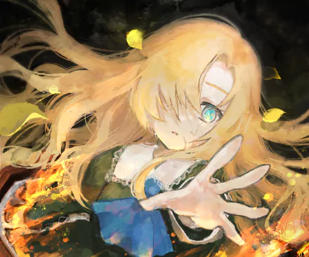 Mary (Ib) video game Ib (2012) HD Desktop Wallpaper | Background Image