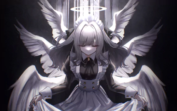 maid Anime angel HD Desktop Wallpaper | Background Image