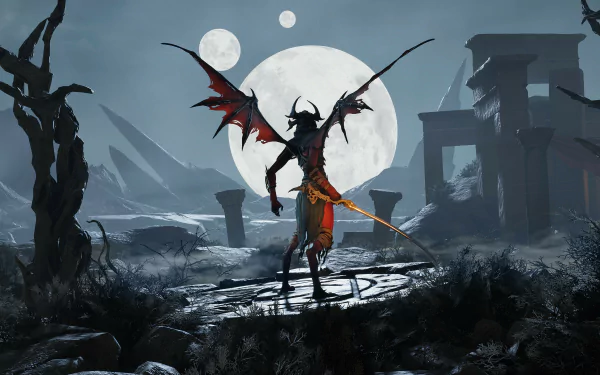 video game Metal: Hellsinger HD Desktop Wallpaper | Background Image