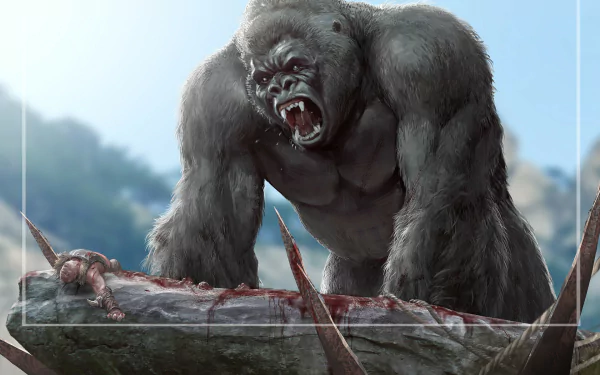fantasy King Kong HD Desktop Wallpaper | Background Image