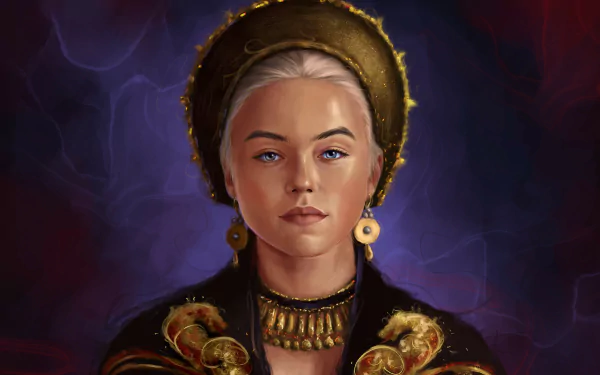 Rhaenyra Targaryen TV Show House of the Dragon HD Desktop Wallpaper | Background Image