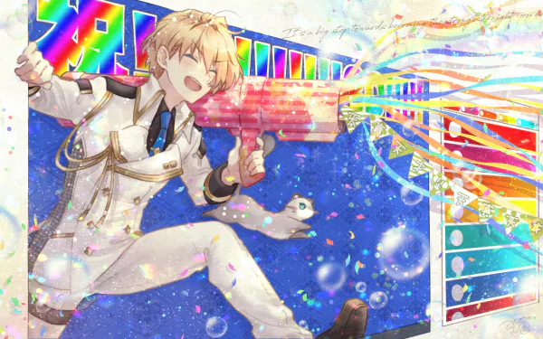 Holostars Kishido Temma Anime Virtual Youtuber HD Desktop Wallpaper | Background Image