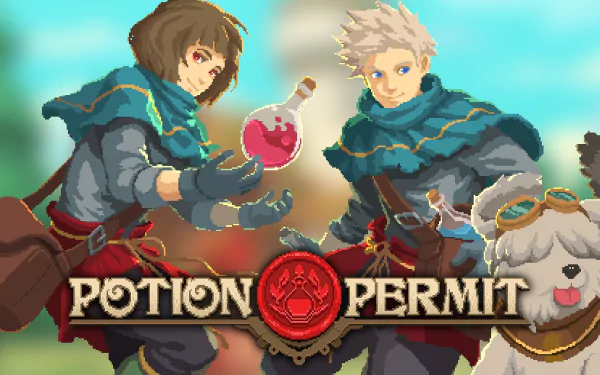 video game Potion Permit HD Desktop Wallpaper | Background Image
