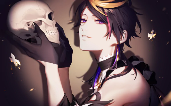 Luxiem Shu Yamino Anime Virtual Youtuber HD Desktop Wallpaper | Background Image