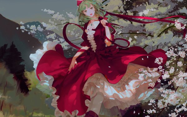 Anime Touhou Hina Kagiyama HD Wallpaper | Background Image